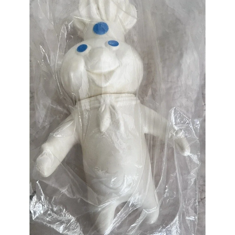 Vintage 1971 Pillsbury Doughboy Poppin Fresh Swivel Head NOS Sealed